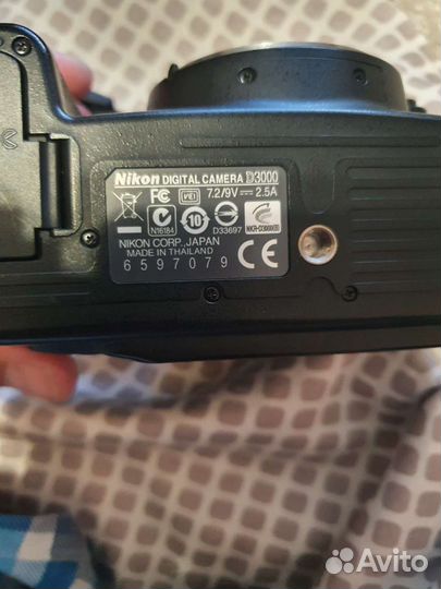 Зеркальный фотоаппарат nikon d3000