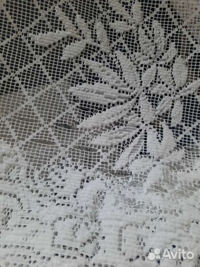 Портьеры в наличии 2шт, тюль белая