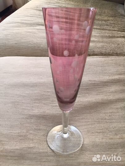 Рюмки СССР Цветное стекло