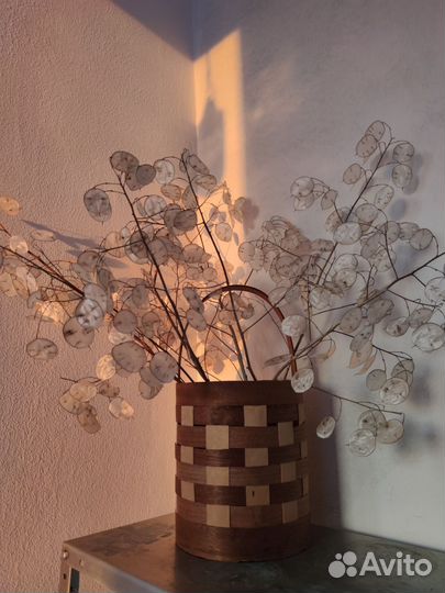 Лукошко корзинка из шпона