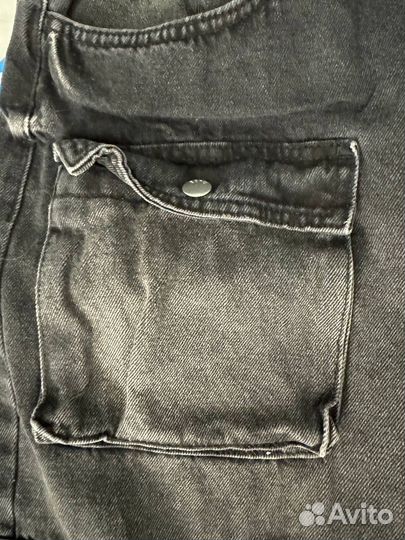 Джинсы карго унисекс Ecru