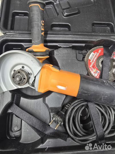 Угловая шлифмашина ушм 125 AEG WS13-125sxek