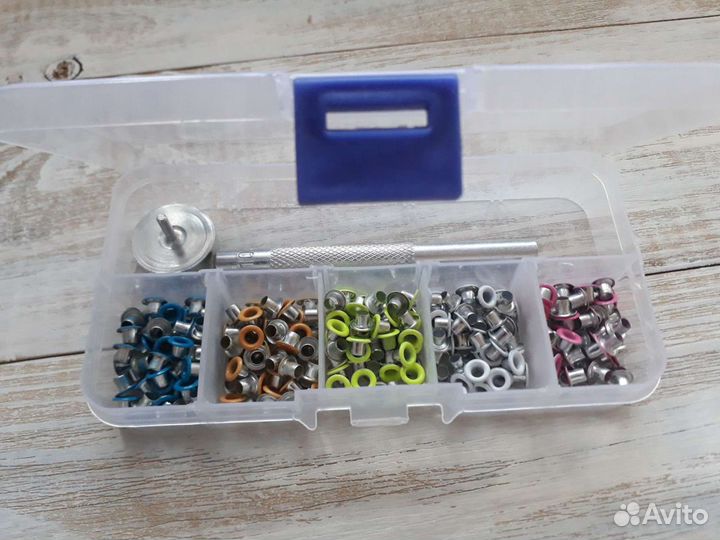 Установщик люверсов / люверсы 250 шт 03 мм