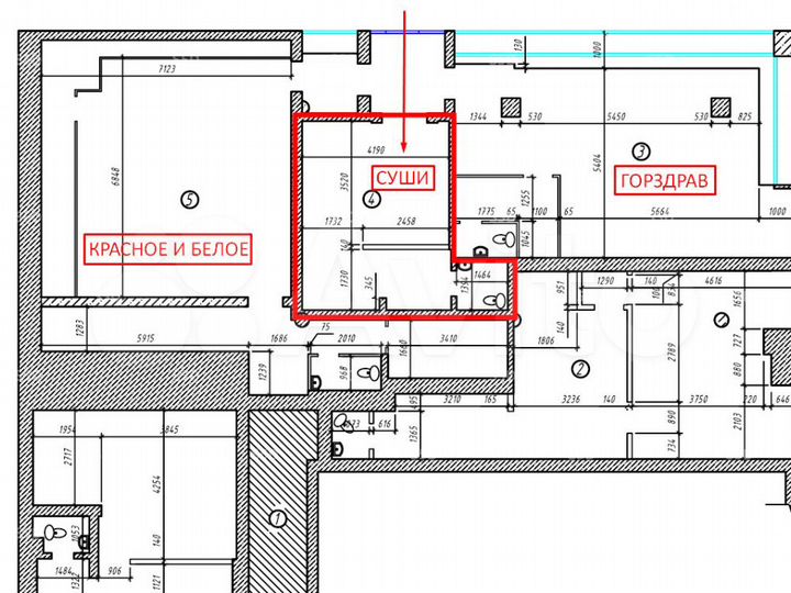 Продам торговое помещение, 24.7 м²
