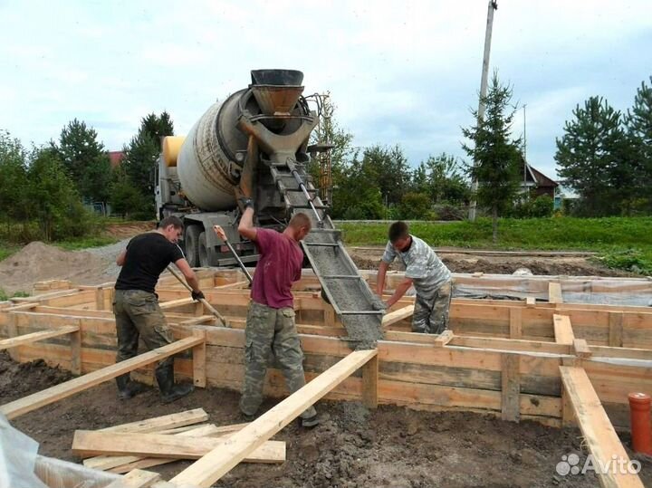 Бетон с доставкой миксером