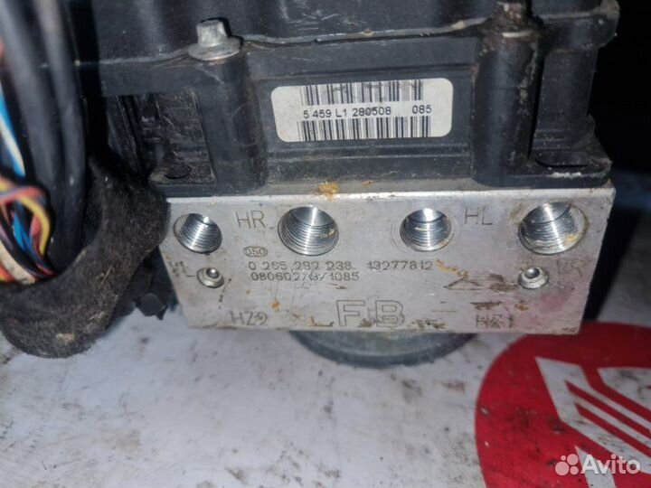 Блок abs Opel Corsa D