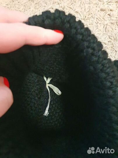 Комплект шапка и снуд зимний