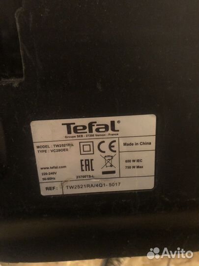 Пылесос tefal