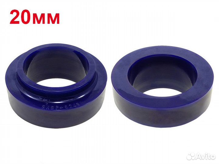 Проставки задних пружин Toyota XA10 20 мм