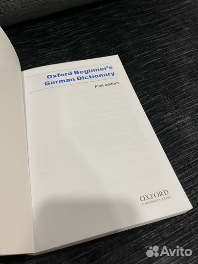 Oxford beginers german dictionary