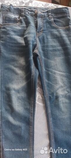 Джинсы для мальчика 140 146