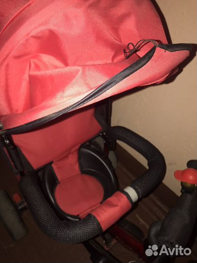 Велосипед с родительской ручкой