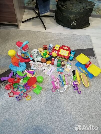Игрушки разные пакетами