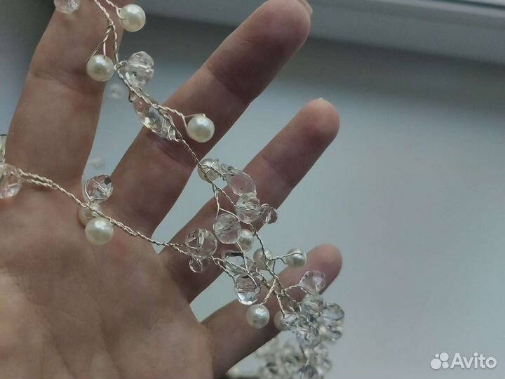 Веточка в прическу (аксессуар для волос)