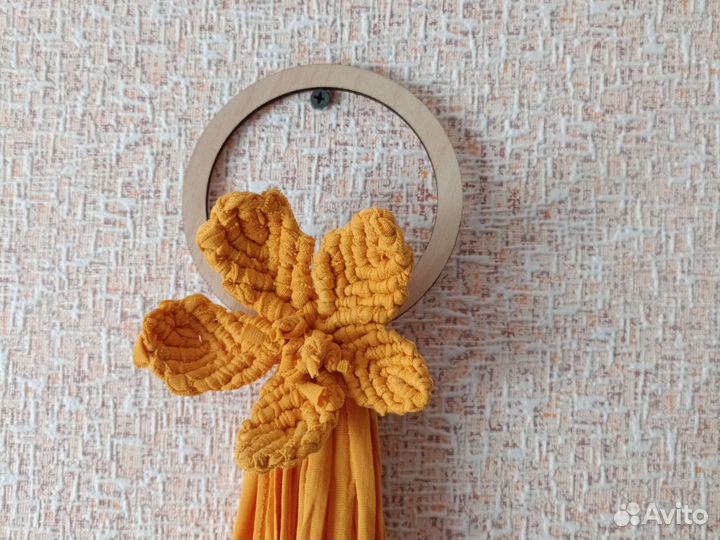 Панно макраме настенное 