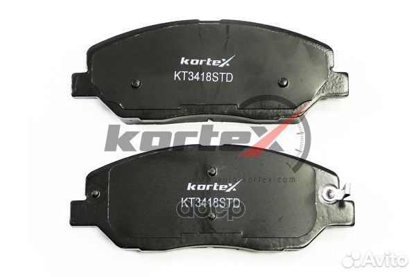 Колодки тормозные дисковые перед KT3418STD kortex