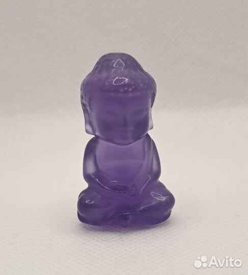 Будда из Флюорита фигурка из камня талисман