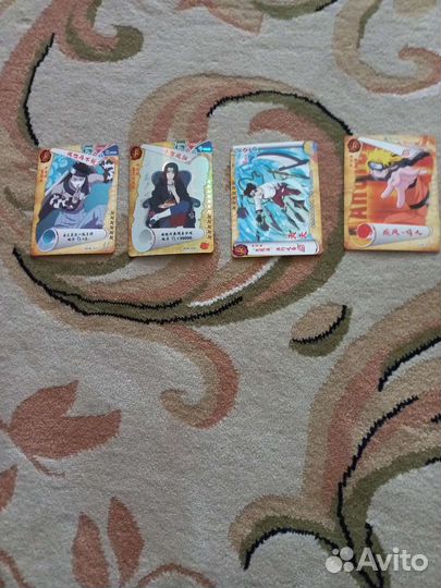 Карточки наруто