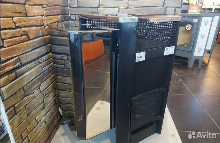 Печь дровяная для бани