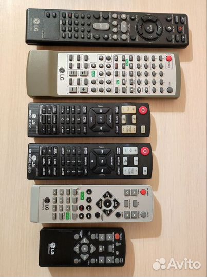 Пульты д/у LG / Samsung / Kenwood / Varta / Sven