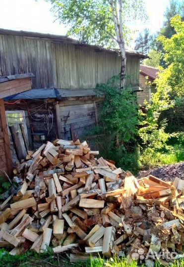 Дрова сухие в укладку любого объема