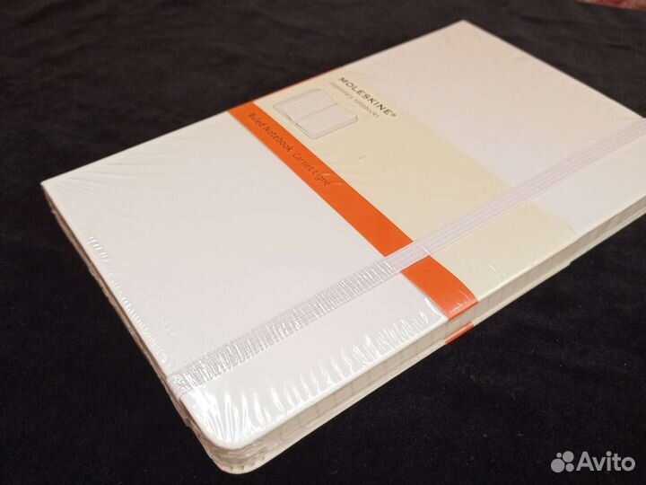Блокнот Молескин 13х21 белый линейка Moleskine