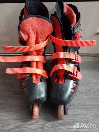 Коньки роликовые р. 37-38