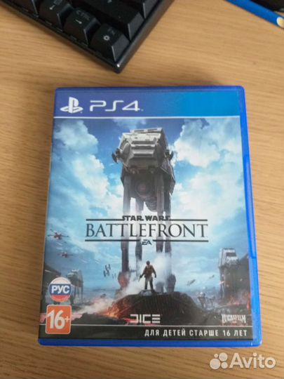 Диск на пс 4 star wars battlefront