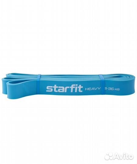 Эспандер ленточный 11-36 кг, 208х2,9 см, синий