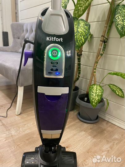 Вертикальный паровой пылесос kitfort 535