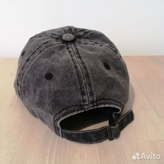 Кепка мужская из варёной джинсы