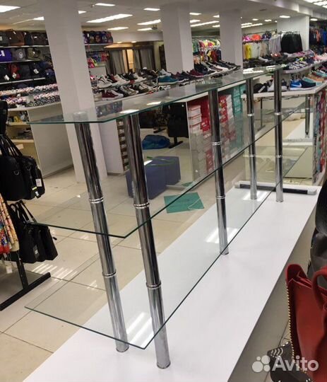 Торговые витрины с подсветкой на заказ