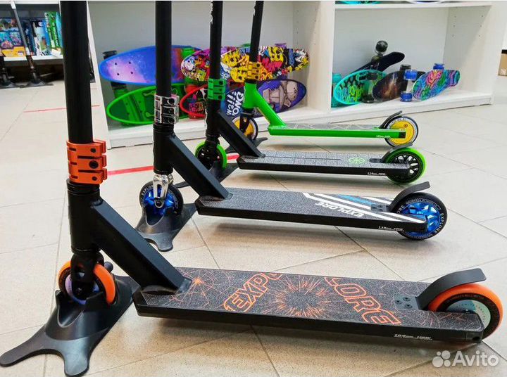 Трюковой самокат