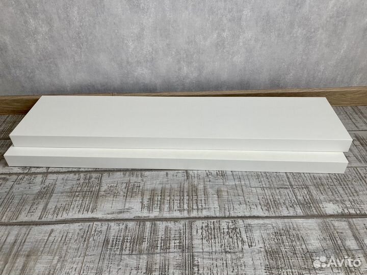 Полка настенная IKEA lack 110x26 см, белый