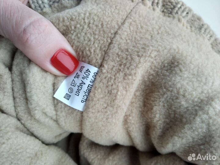 Набор зимний женский: шапка шарф варежки