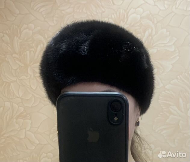 Берет норковый