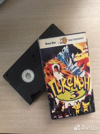 Видеокассета VHS Покемон 3
