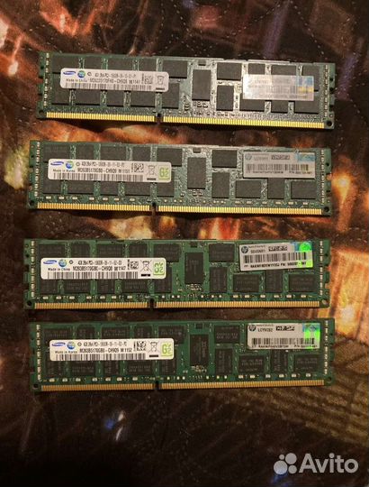 Материнская плата с процессором