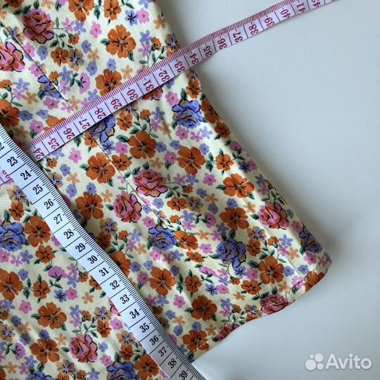 Костюм топ XS-M юбка вискоза topshop lichi новый