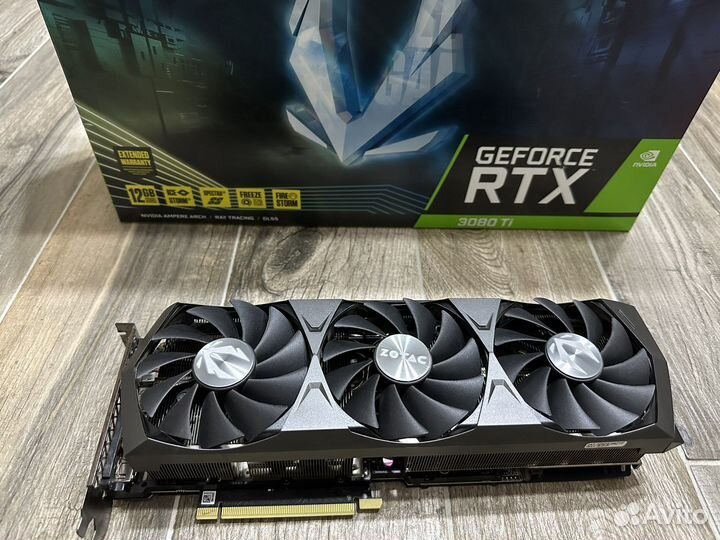 Видеокарта geforce rtx 3080 ti zotac trinity