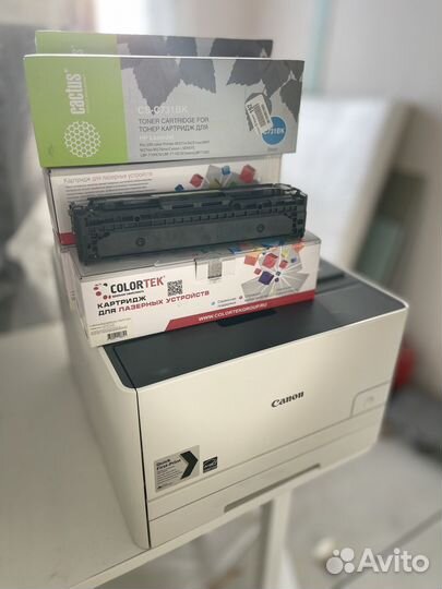 Лазерный цветной принтер Canon i-sensys lbp7110cw