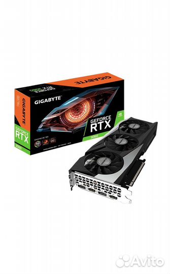 Видеокарта gigabyte GeForce RTX 3060 12 Гб
