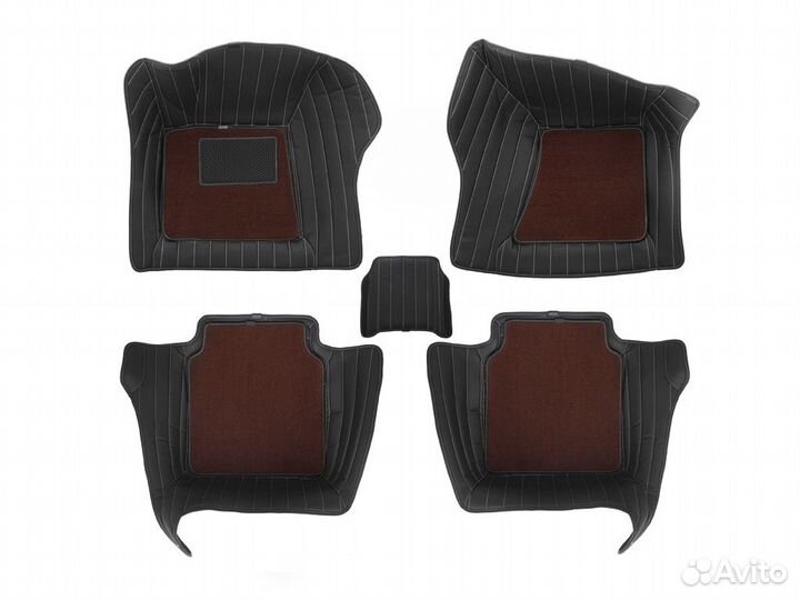 Коврики 3D экокожа Audi А8 L