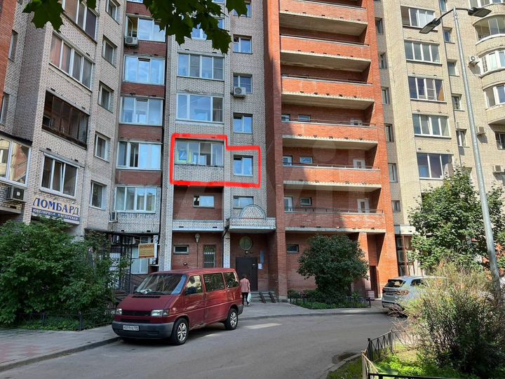 1-к. квартира, 43,2 м², 3/16 эт.