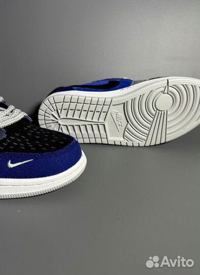 Кроссовки AIR jordan 1 LOW x Zion Williamson Ice Л