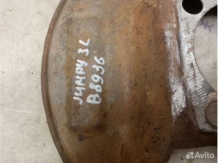 Защита заднего суппорта citroen jumpy 3