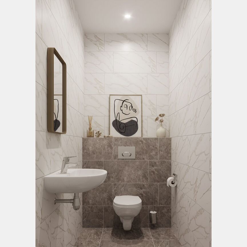 2-к. квартира, 60,5 м², 12/17 эт.