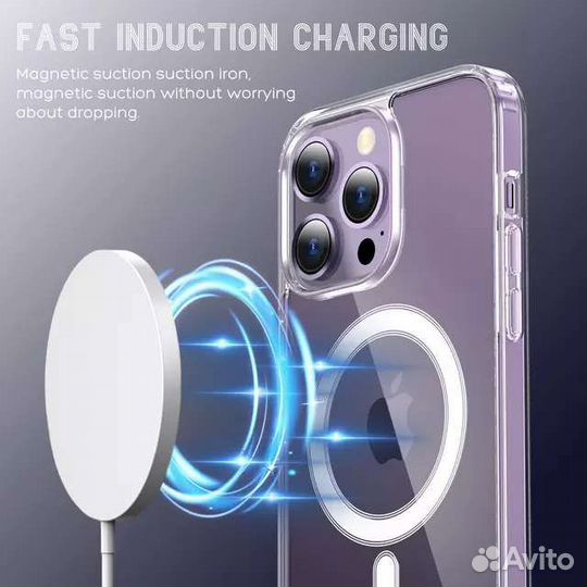 Чехол iPhone 14/pro/plus/pro max Magsafe