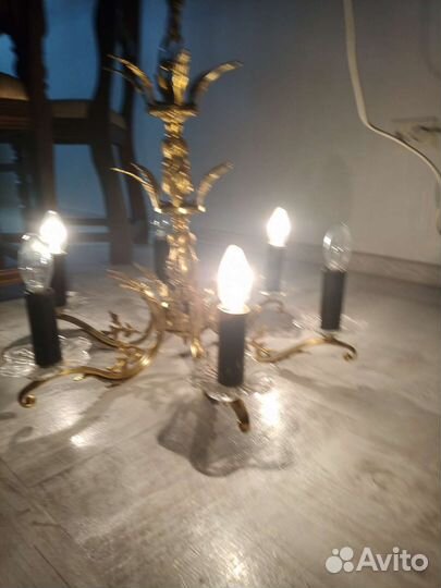 Бронза люстра СССР