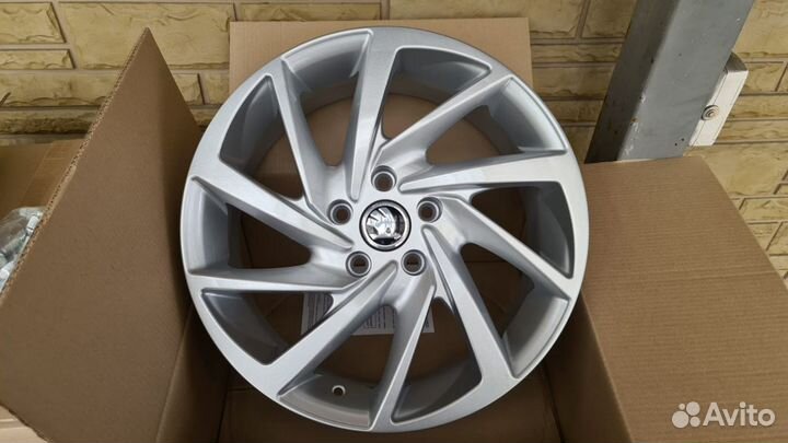 Новые комплект R17 на Skoda Kodiaq Karoq SuperB